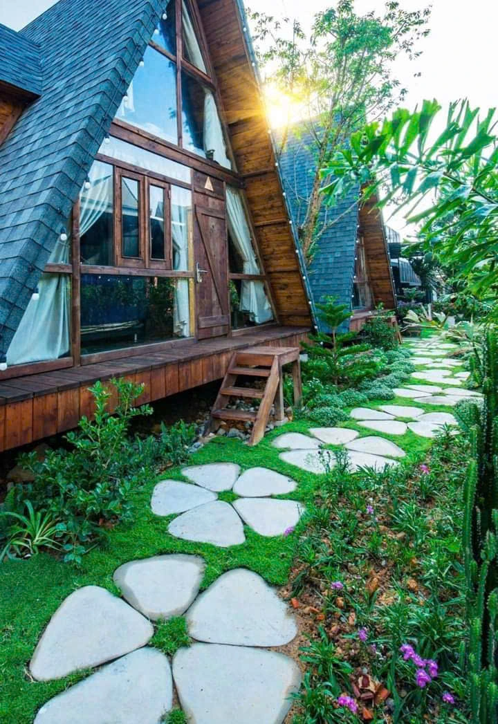 thiết kế lối đi sân vườn đẹp