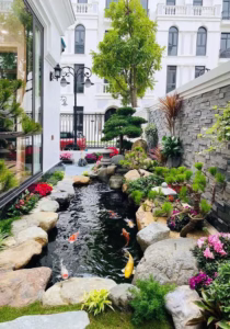 Thiết kế sân vườn chuẩn phong thuỷ