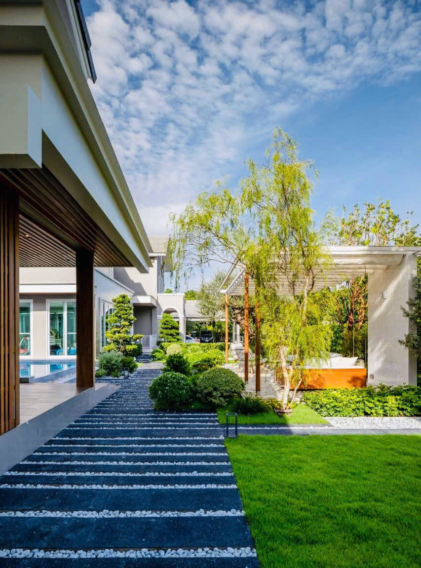 Thiết kế sân vườn hiện đại