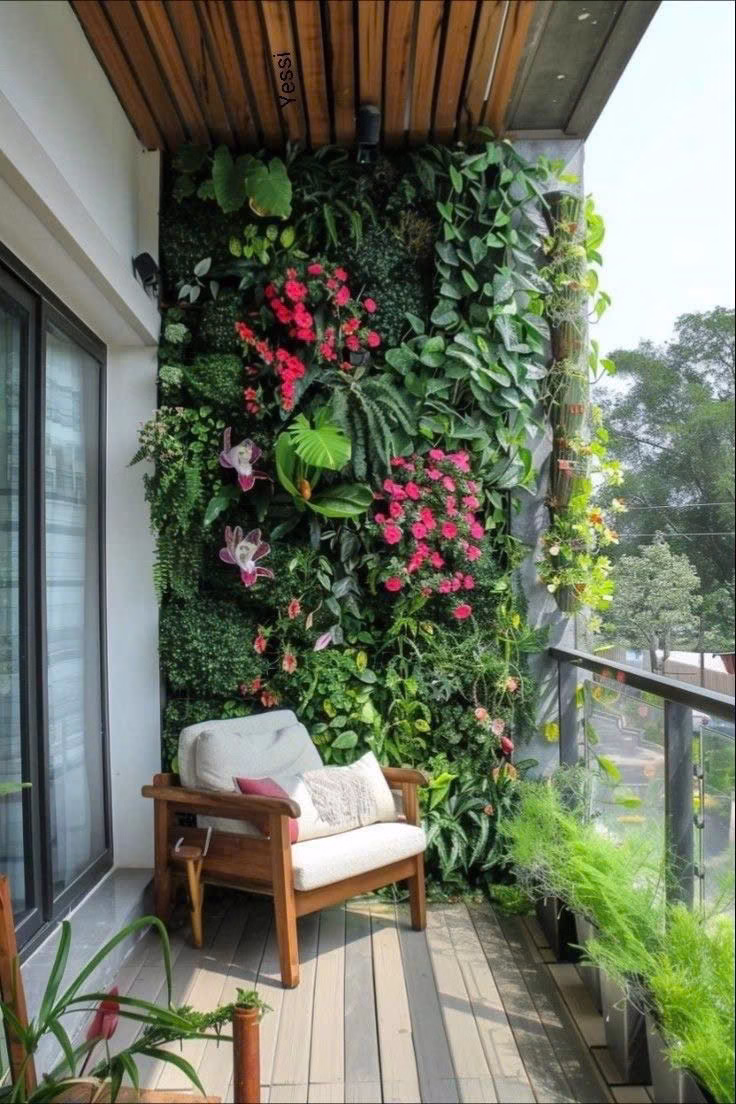 tiểu cảnh ban công đẹp 2025