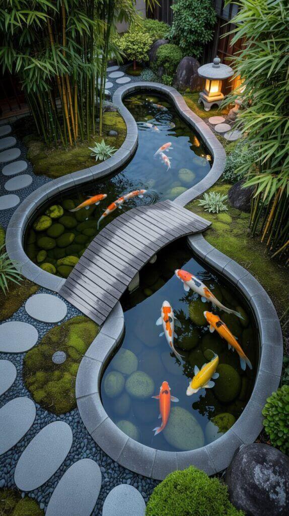 Sân vườn miền Tây hiện đại - lối đi lát đá