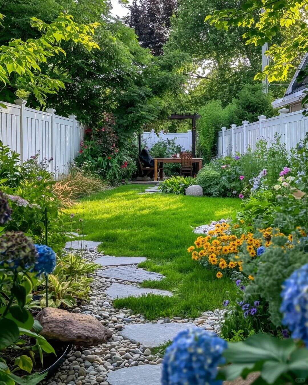 Sân vườn miền Tây – Ý tưởng cảnh quan gắn liền với thiên nhiên