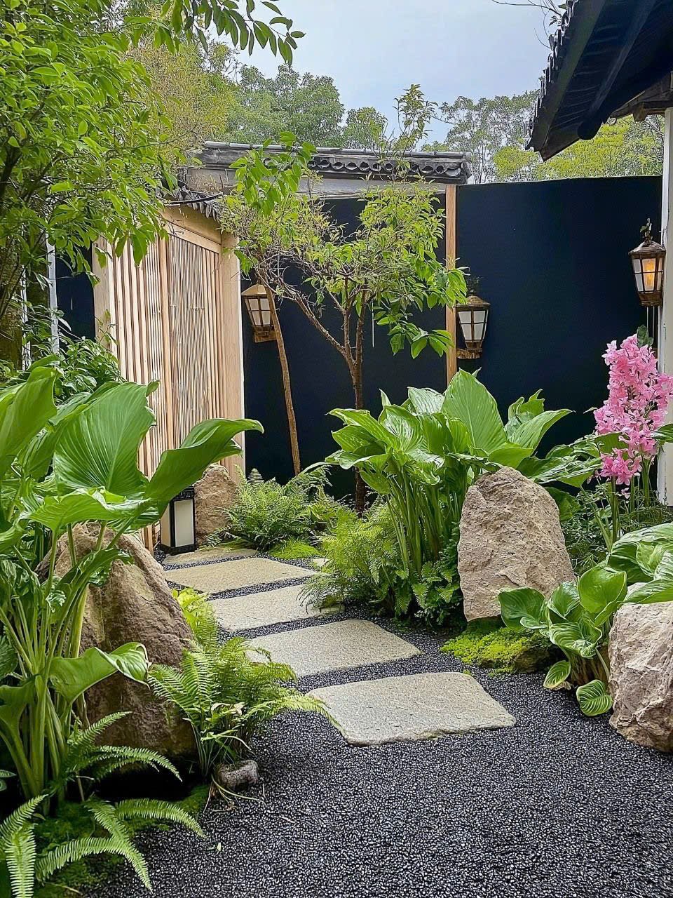 Tiểu cảnh sân vườn