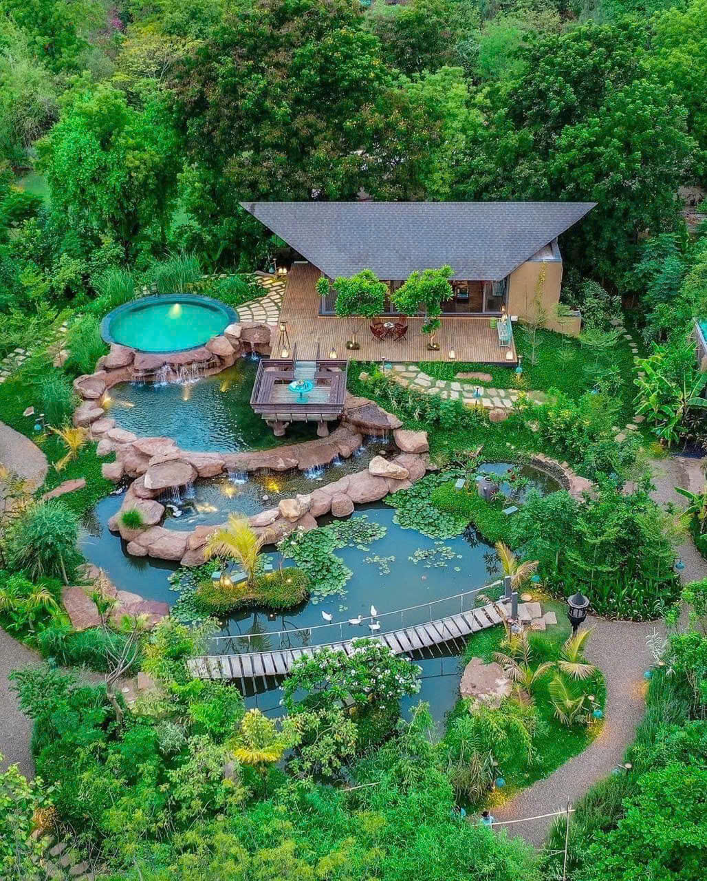 mẫu nhà vườn nghỉ dưỡng đẹp