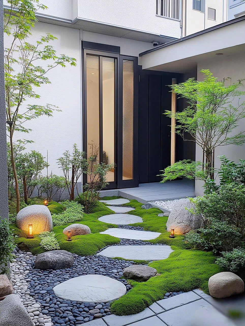Sân vườn kiểu bán cổ điển