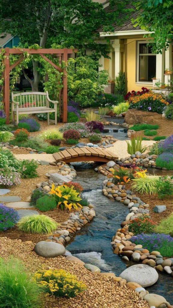 suối nhân tạo đẹp cho sân vườn