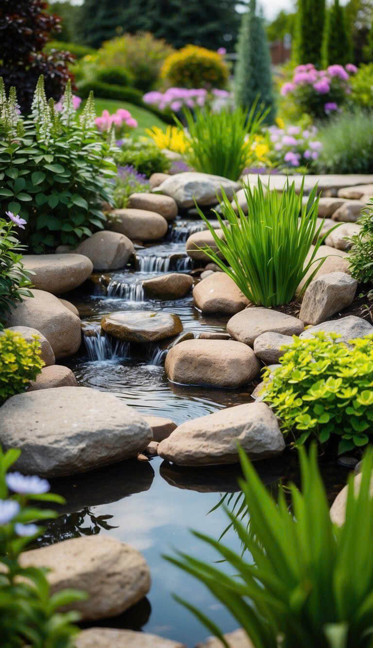 thi công suối nhân tạo đẹp trọn gói