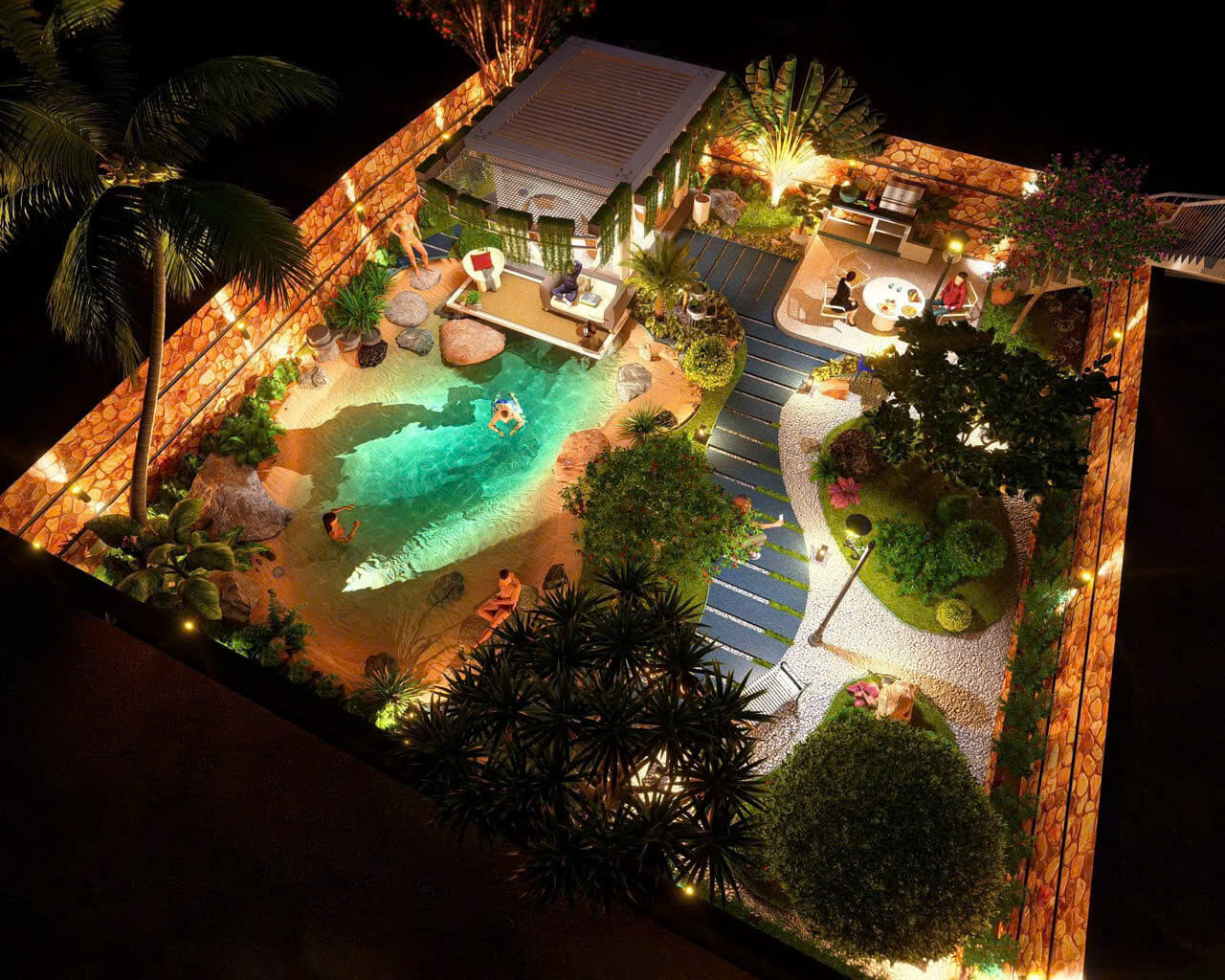 thiet-ke-ho-boi-dia-trung-hai-hien-dai-ket-hop-den