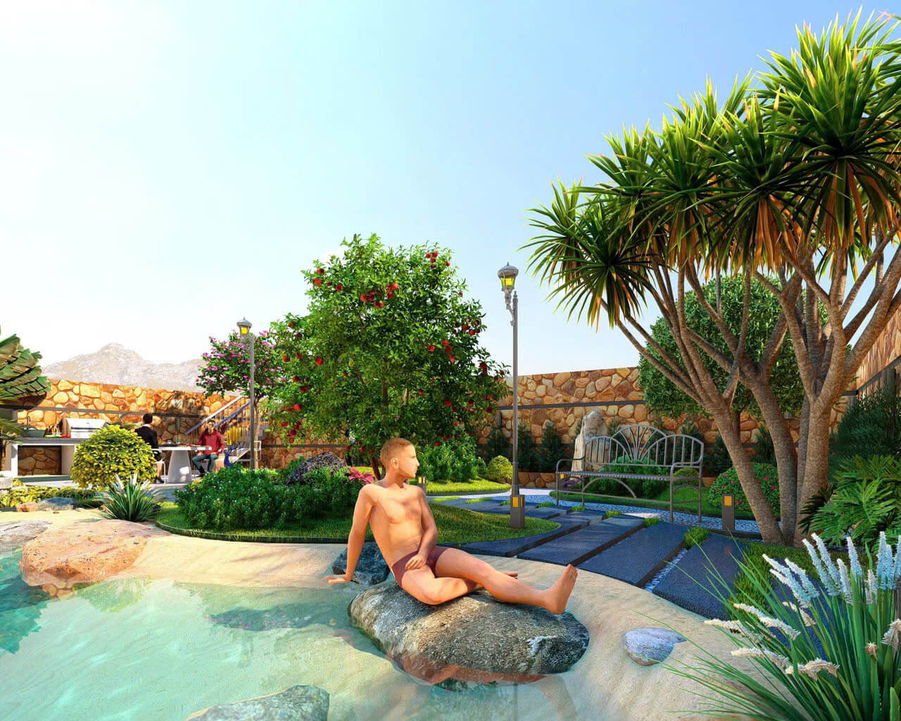 thiet-ke-ho-boi-dia-trung-hai-ket-hop-da-hoa