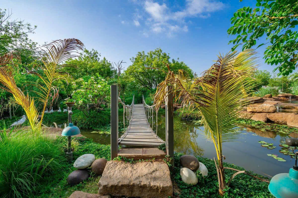 thiết kế nhà vườn nghỉ dưỡng