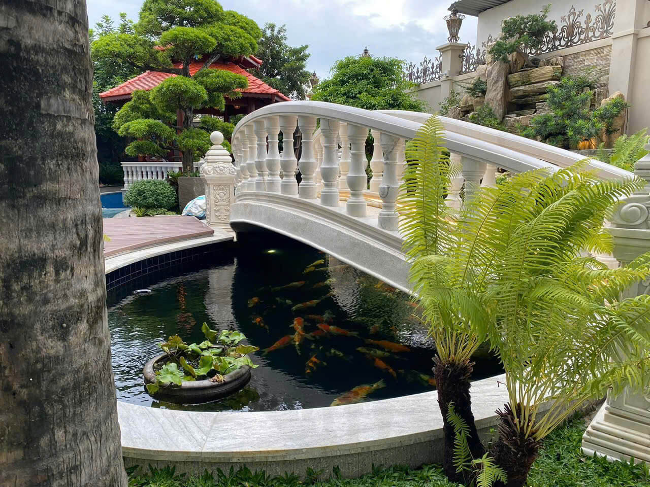 thiết kế sân vườn phong cách Nhật