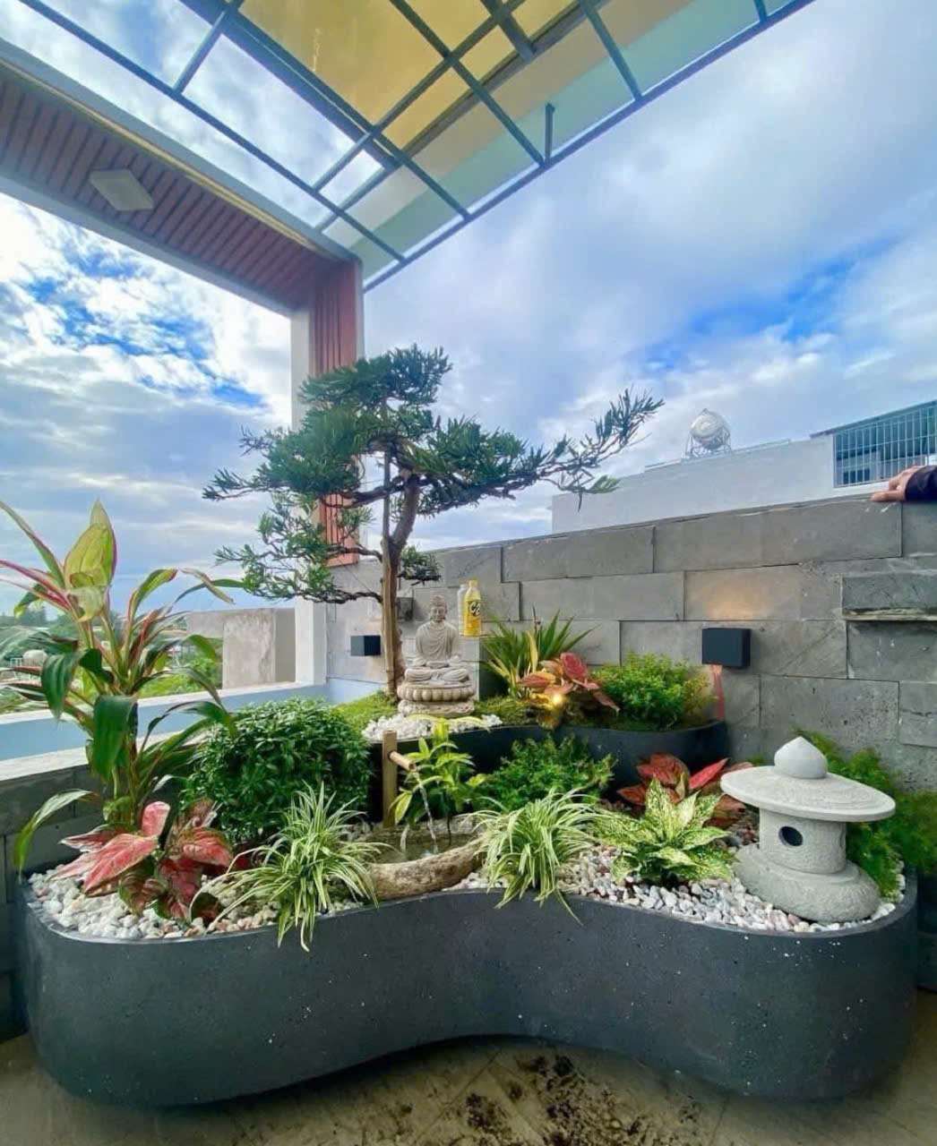 Tiểu cảnh ban công