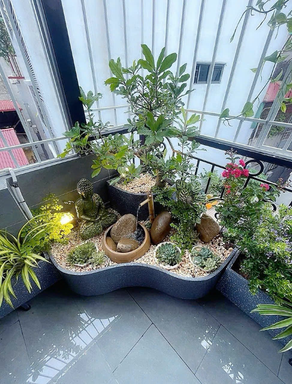 Tiểu cảnh ban công