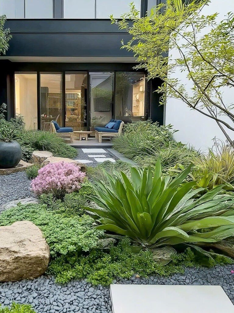 tiểu cảnh nhà phố