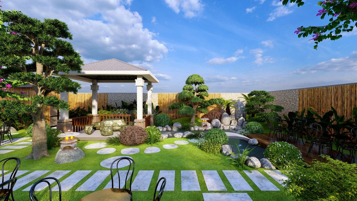 Quy trình thiết kế sân vườn chuyên nghiệp