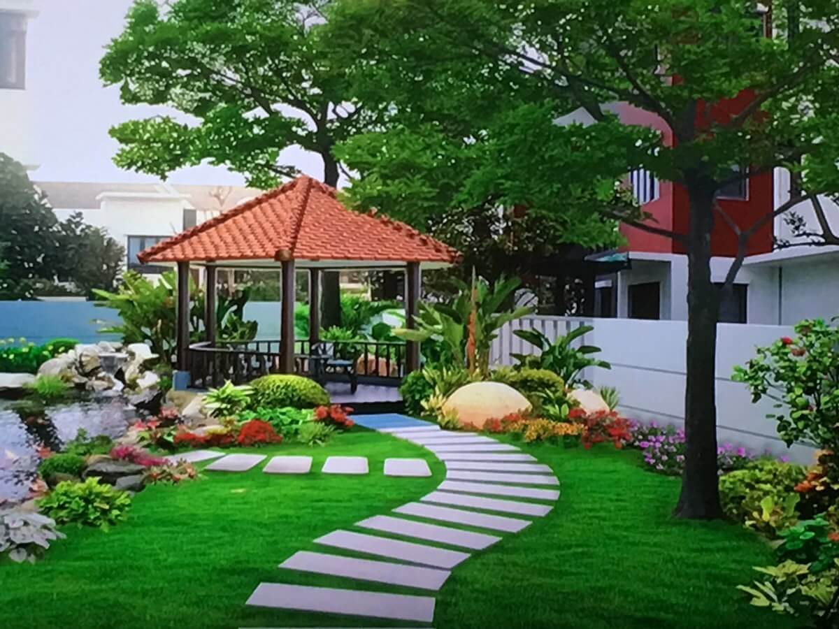 Sân vườn biệt thự