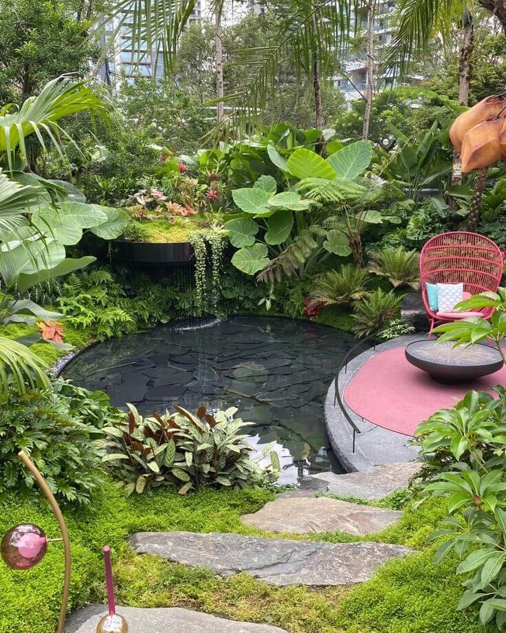 Sân vườn miền tây phong cách dân dã