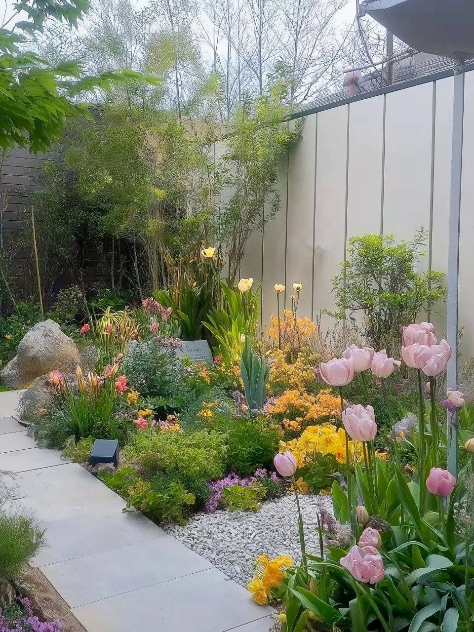 Sân vườn mini trong nhà