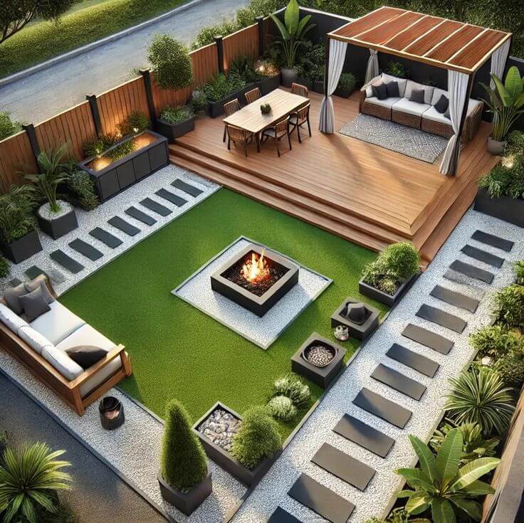 san vuon phong cach nhat ban