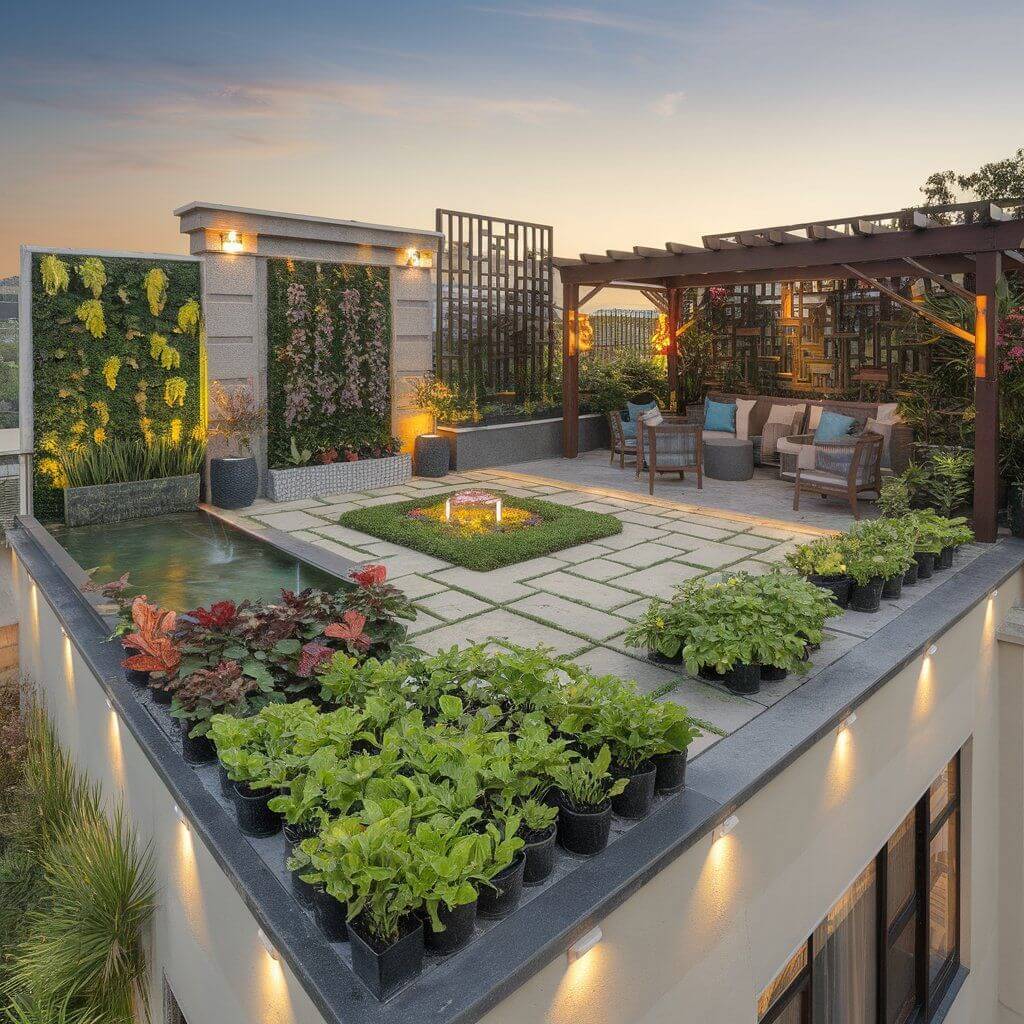 Sân vườn sân thượng tphcm