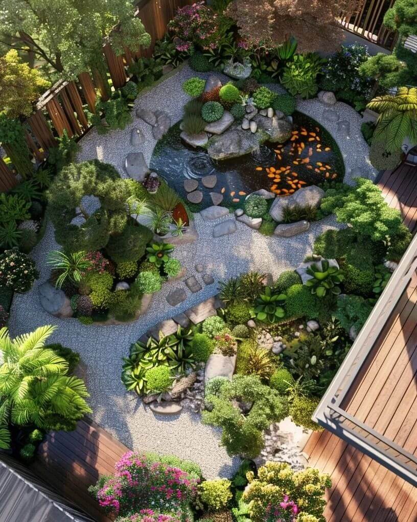 san vuon tphcm phong cach nhat ban