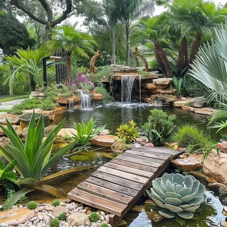 Suối nhân tạo không gian thư giãn