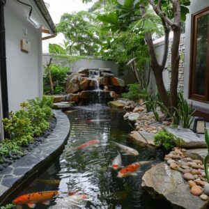 Thi công hồ cá koi chuyên nghiệp