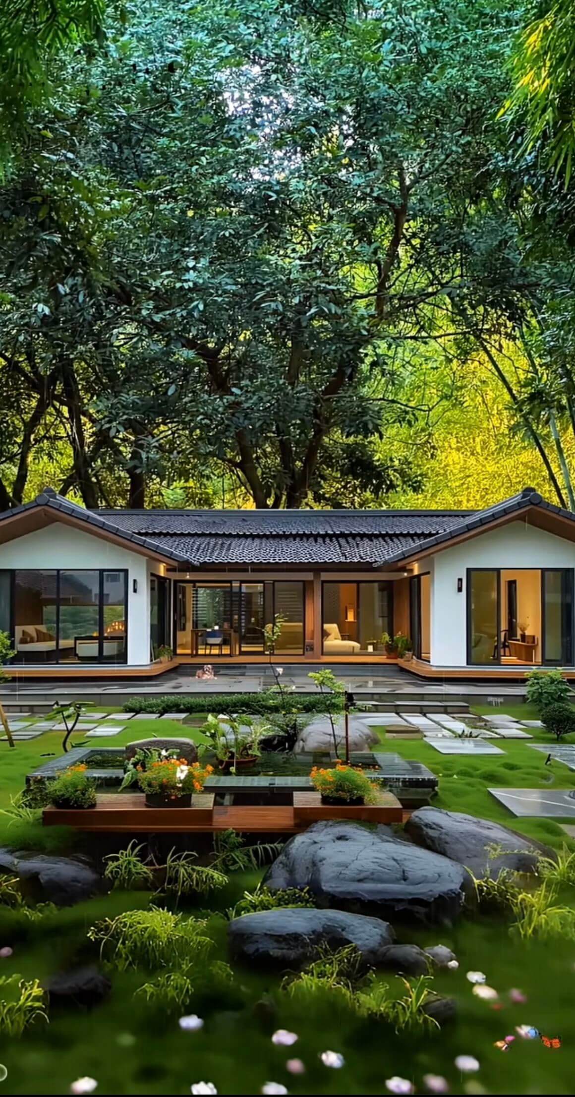 Thi công sân vườn biệt thự