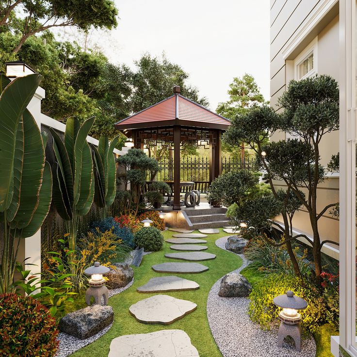 Thi công sân vườn trọn gói tại TPHCM – Vườn Nhà Xinh