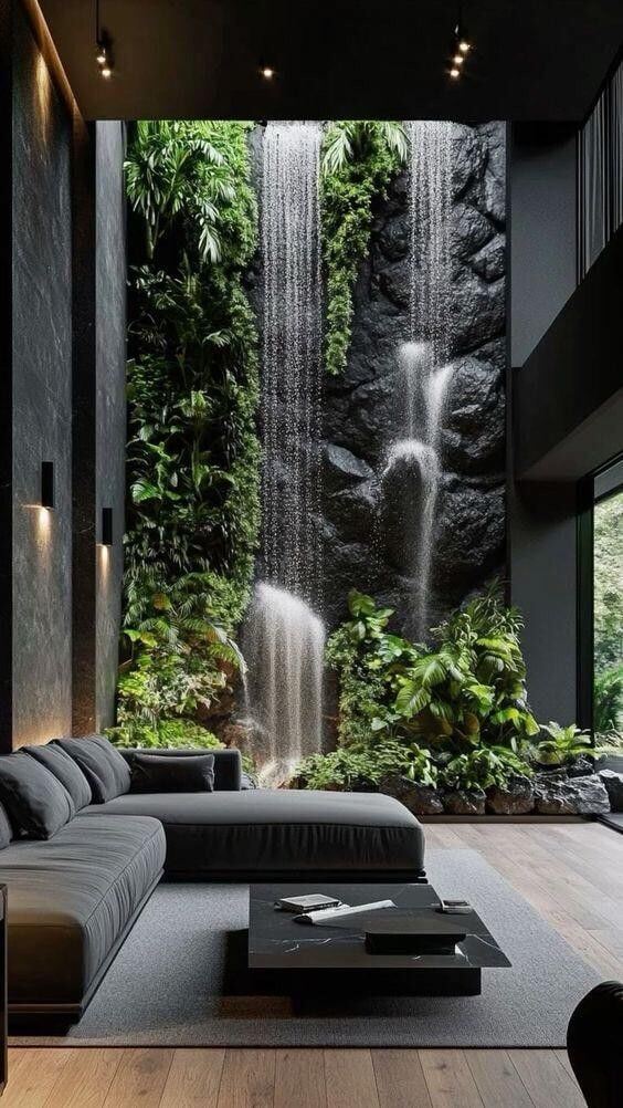 Thi công suối nhân tạo biệt thự phong thuỷ