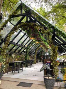 Thiết kế sân vườn quán cafe