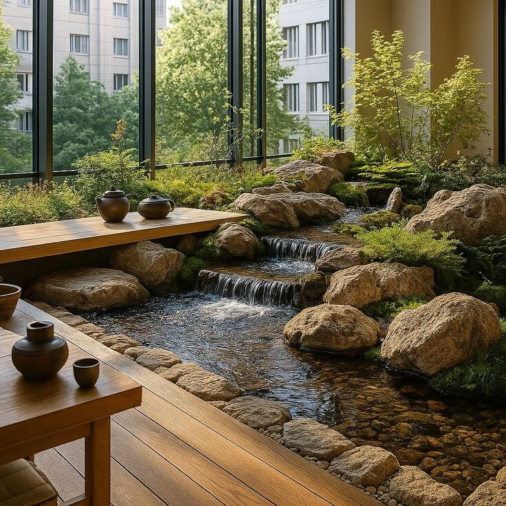 Tiểu cảnh thác nước