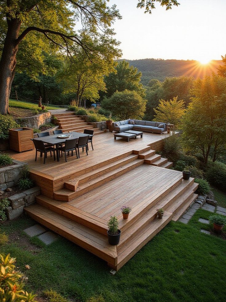 Vật liệu sân vườn gỗ