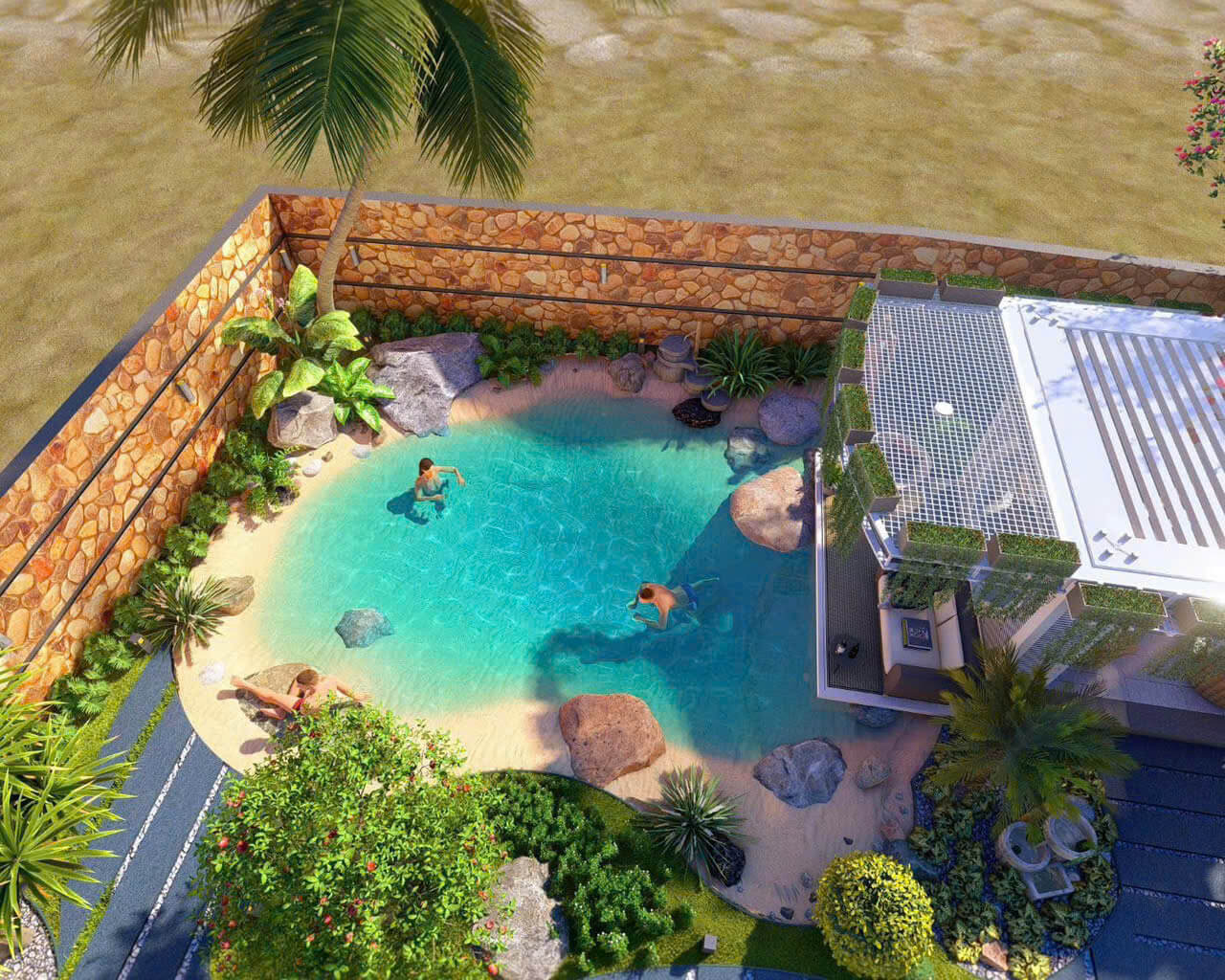 Hồ bơi tự nhiên