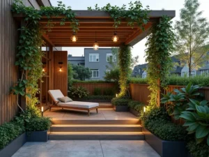 Thiết kế sân thượng xanh